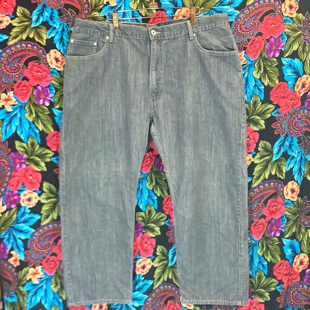 MEN'S LEVIS PANTS 559 ™ RELAXED STRAIGHT FIT MENS SIZE 44X30 GREY JEAN PANTS